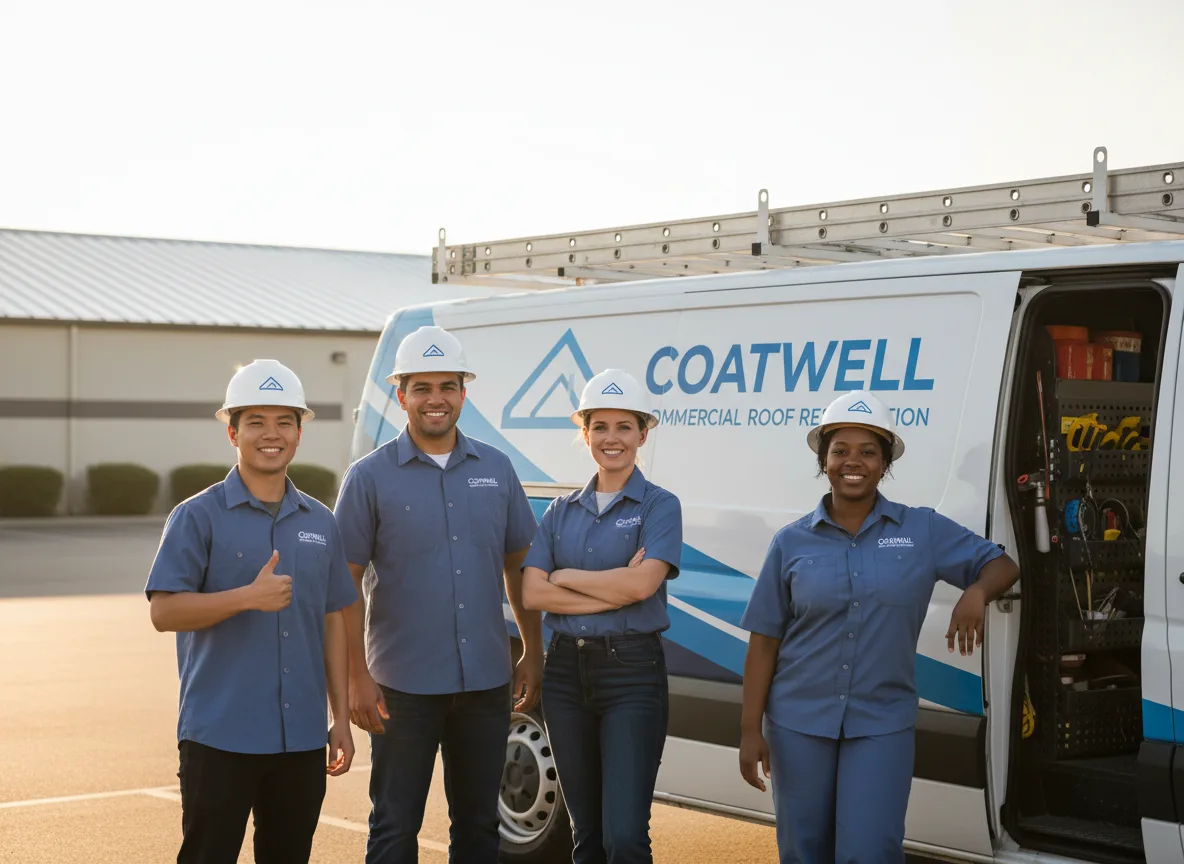 Commercial roof coating company in Cleveland, AR